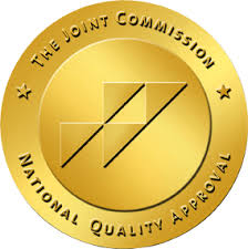 Gold Joint Commission seal of quality approval.